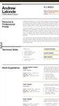 Mobile Screenshot of lalondemedia.com